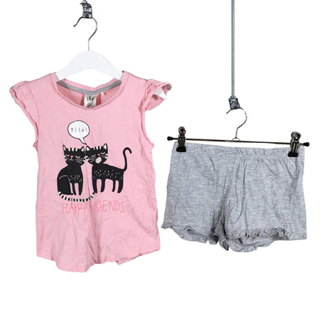 Unisex Lindex - T-särk, suurus 110 - 116 - Heleroosa ()