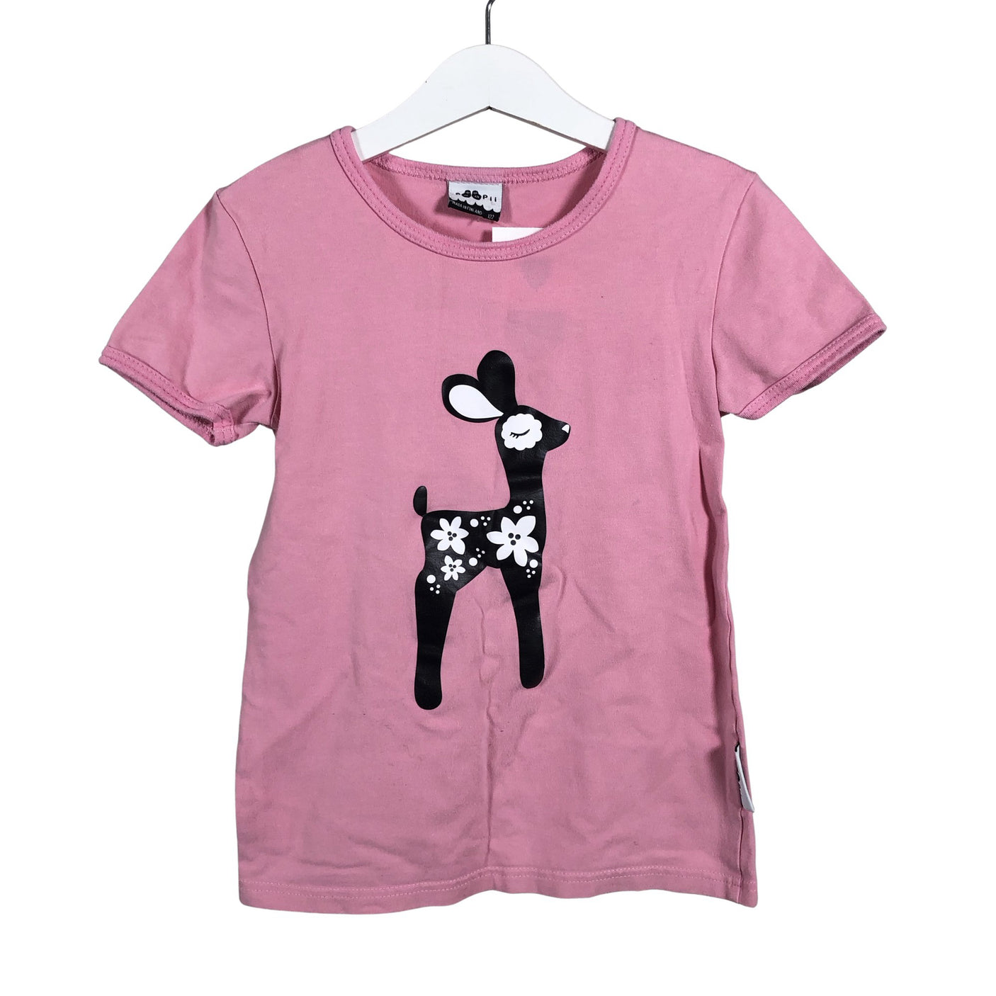 Unisex PaaPii - T-särk, suurus 116 - 122 - Heleroosa (1)