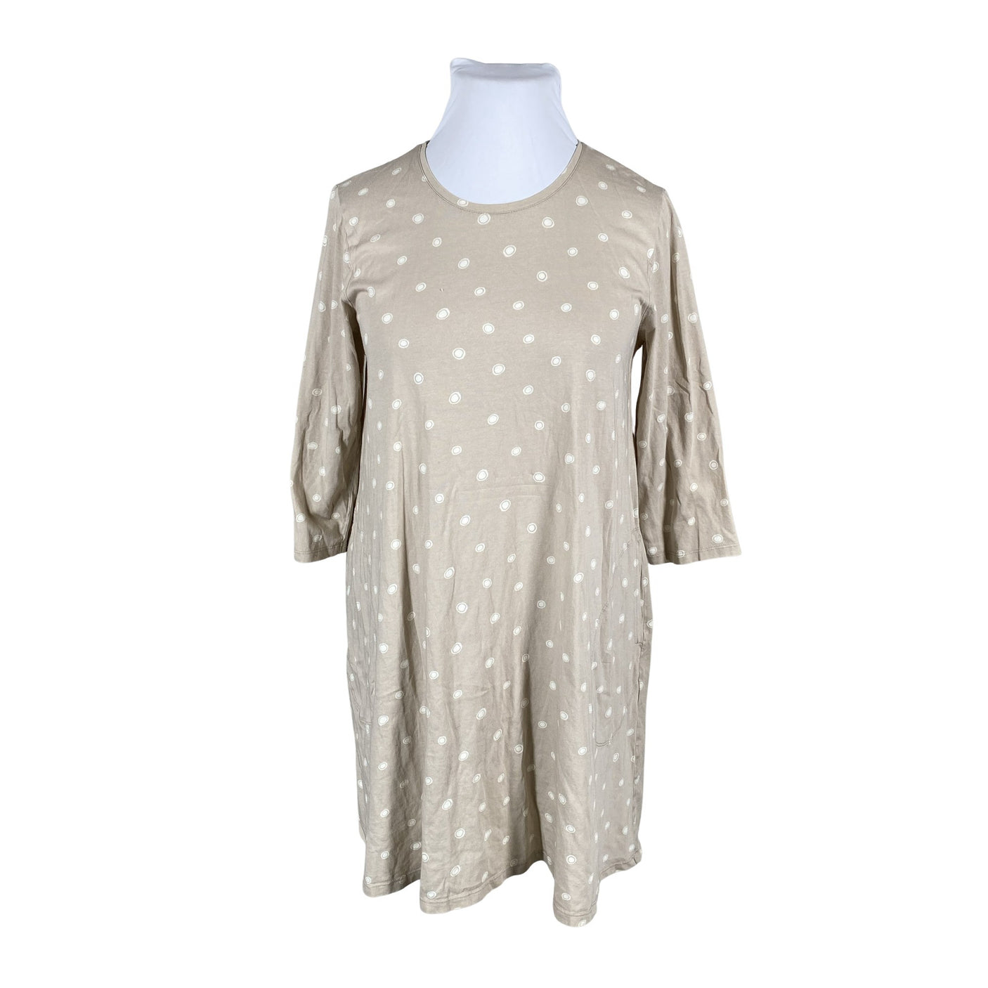 Unisex Gudrun Sjöden - Trikotaažist kleit, suurus 42 - Beige (1)