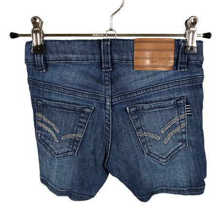 Unisex Polarn O. Pyret - Teksast lühikesed püksid, suurus 104 - 110 - Sinine (2)