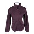 Unisex Icepeak - Fliisjakk, suurus 40 - Veinipunane ()