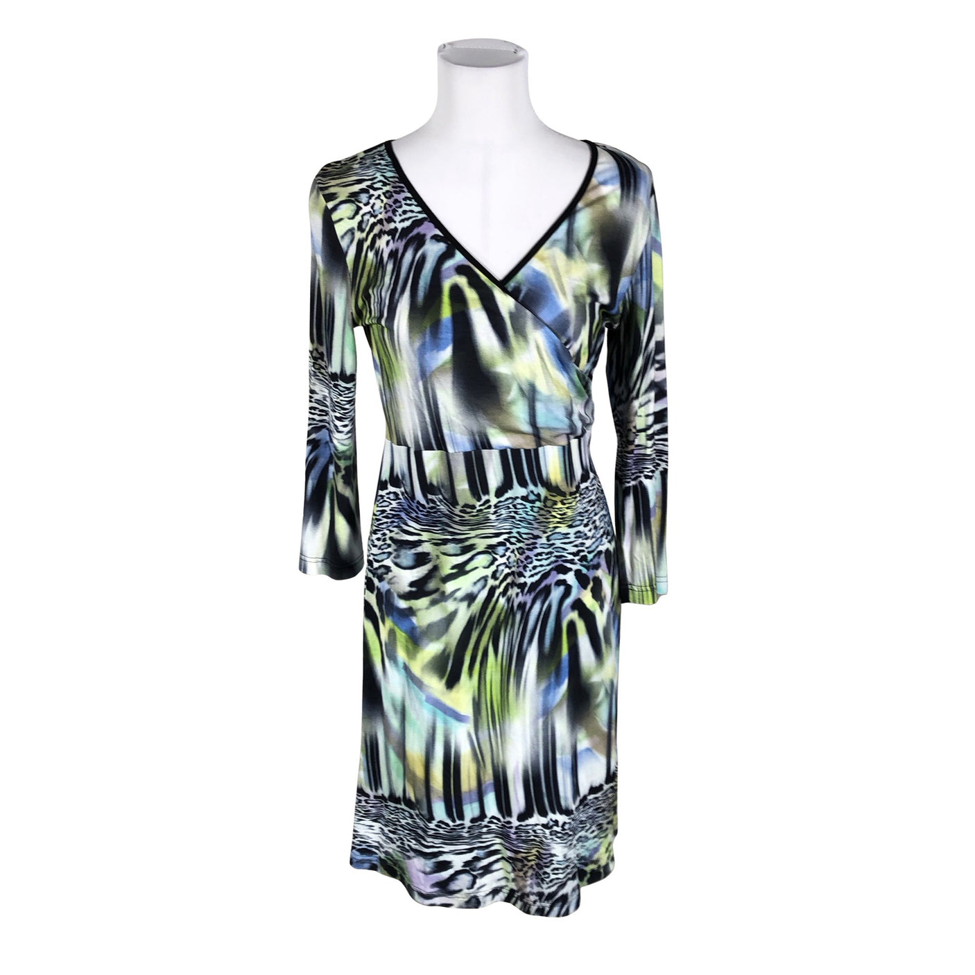 Unisex Tazzia - Trikotaažist kleit, suurus 38 - Helesinine (1)
