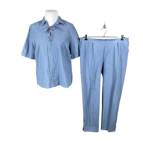Unisex Classica - Pluus, suurus 44 - Helesinine ()