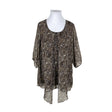 Unisex Ciso - Õhuke tuunika, suurus 46 - Pruun ()