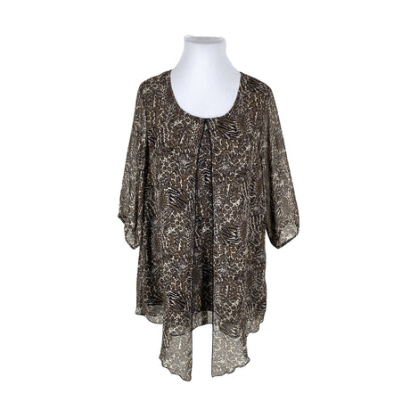 Unisex Ciso - Õhuke tuunika, suurus 46 - Pruun ()