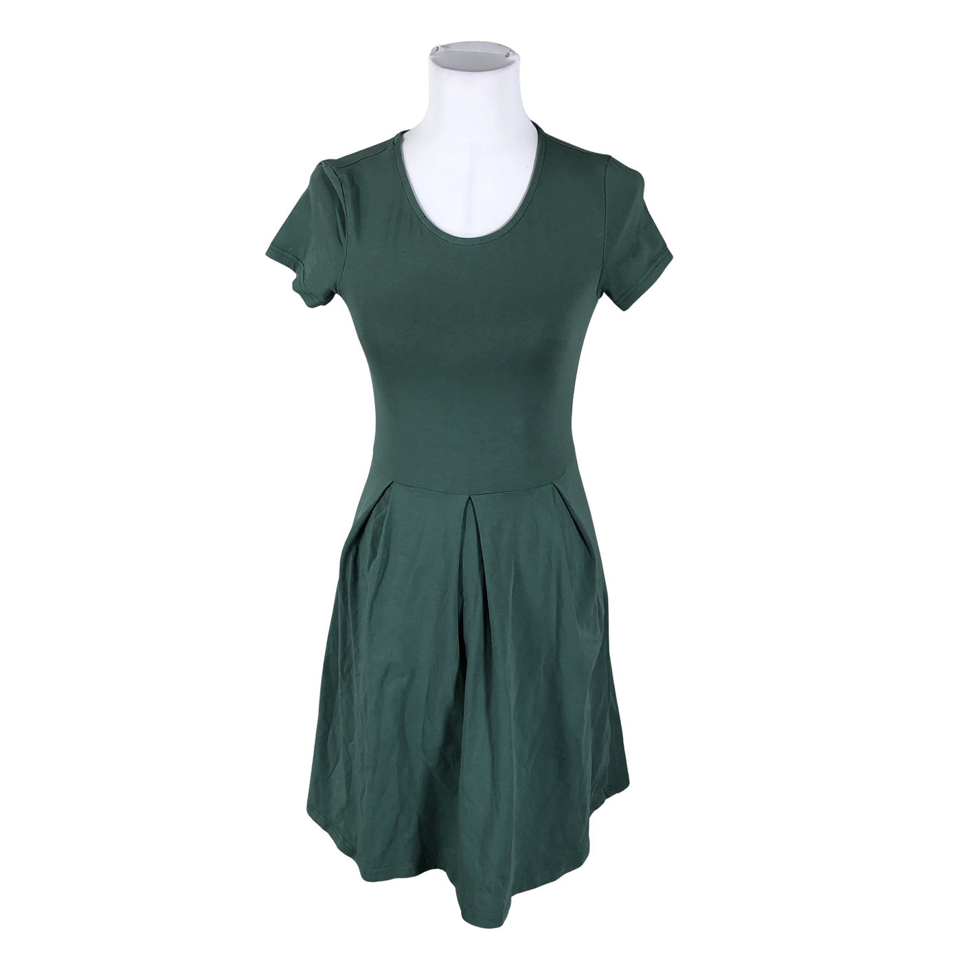 Unisex Anna Field - Trikotaažist kleit, suurus 36 - Roheline (1)