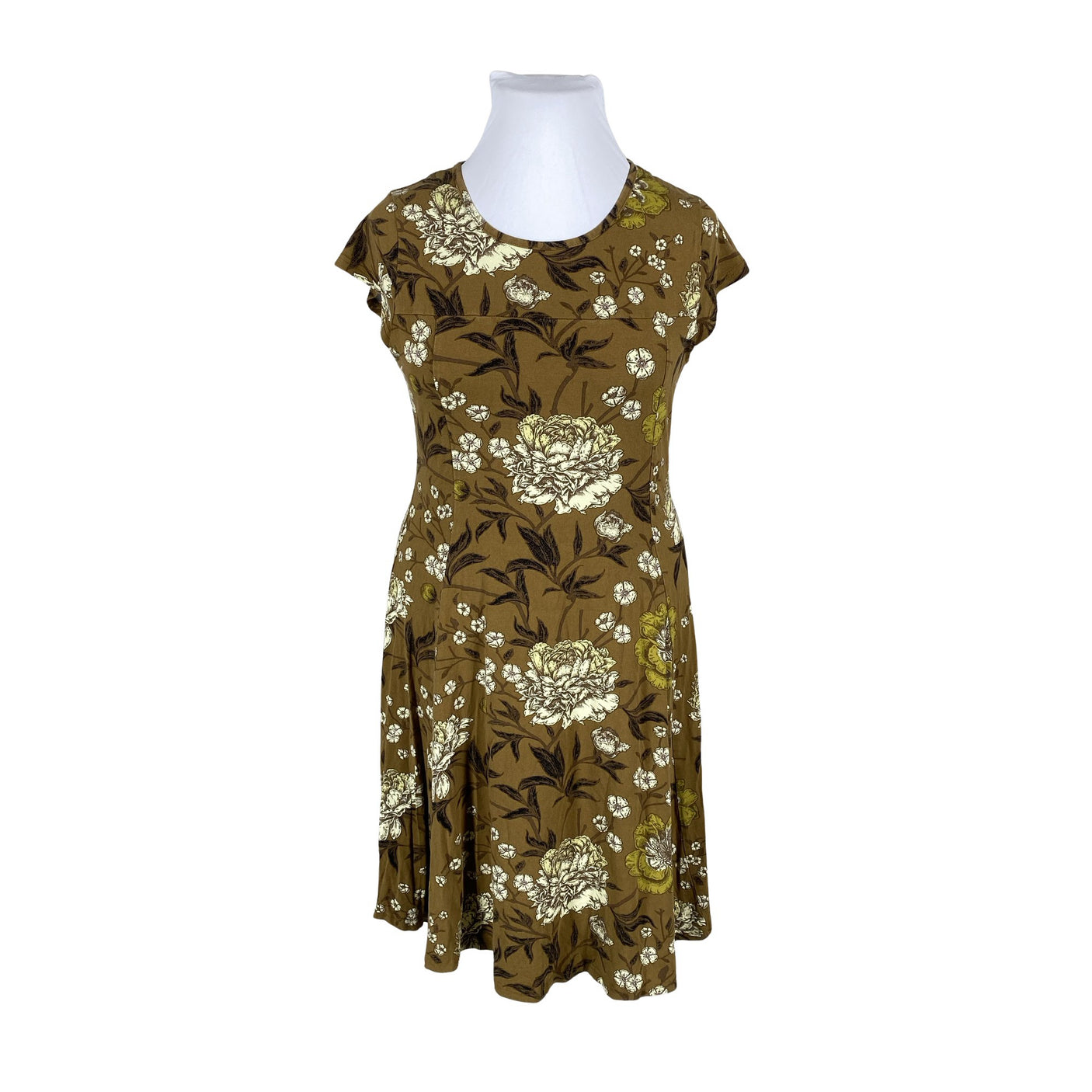 Unisex Zeze - Trikotaažist kleit, suurus 42 - Pruun (1)