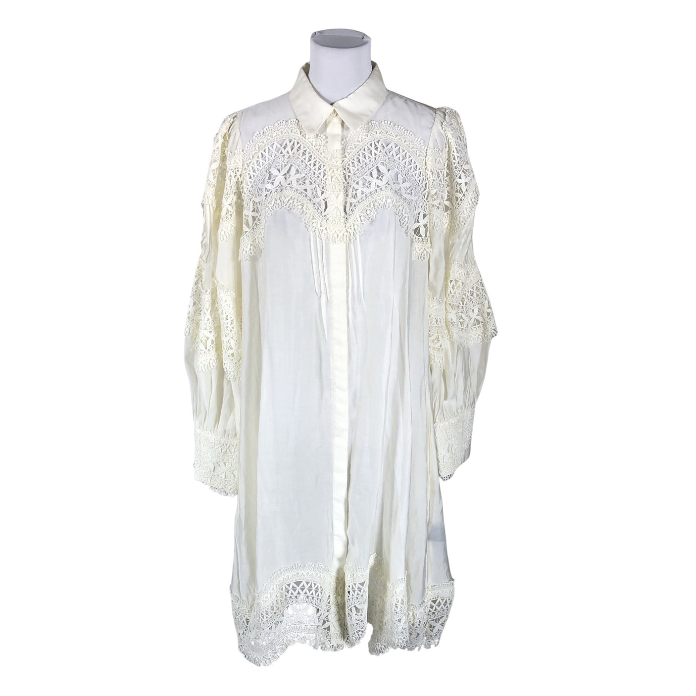 Unisex Copenhagen Muse - Mitteveniv kleit, suurus 40 - Valge (1)