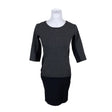 Unisex Natali Silhouette - Trikotaažist kleit, suurus 34 - Must ()