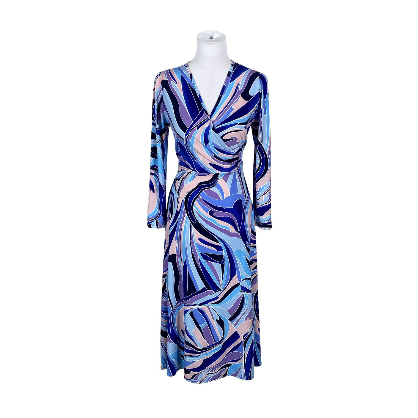 Unisex Donna Nordica - Trikotaažist kleit, suurus 40 - Sinine (1)