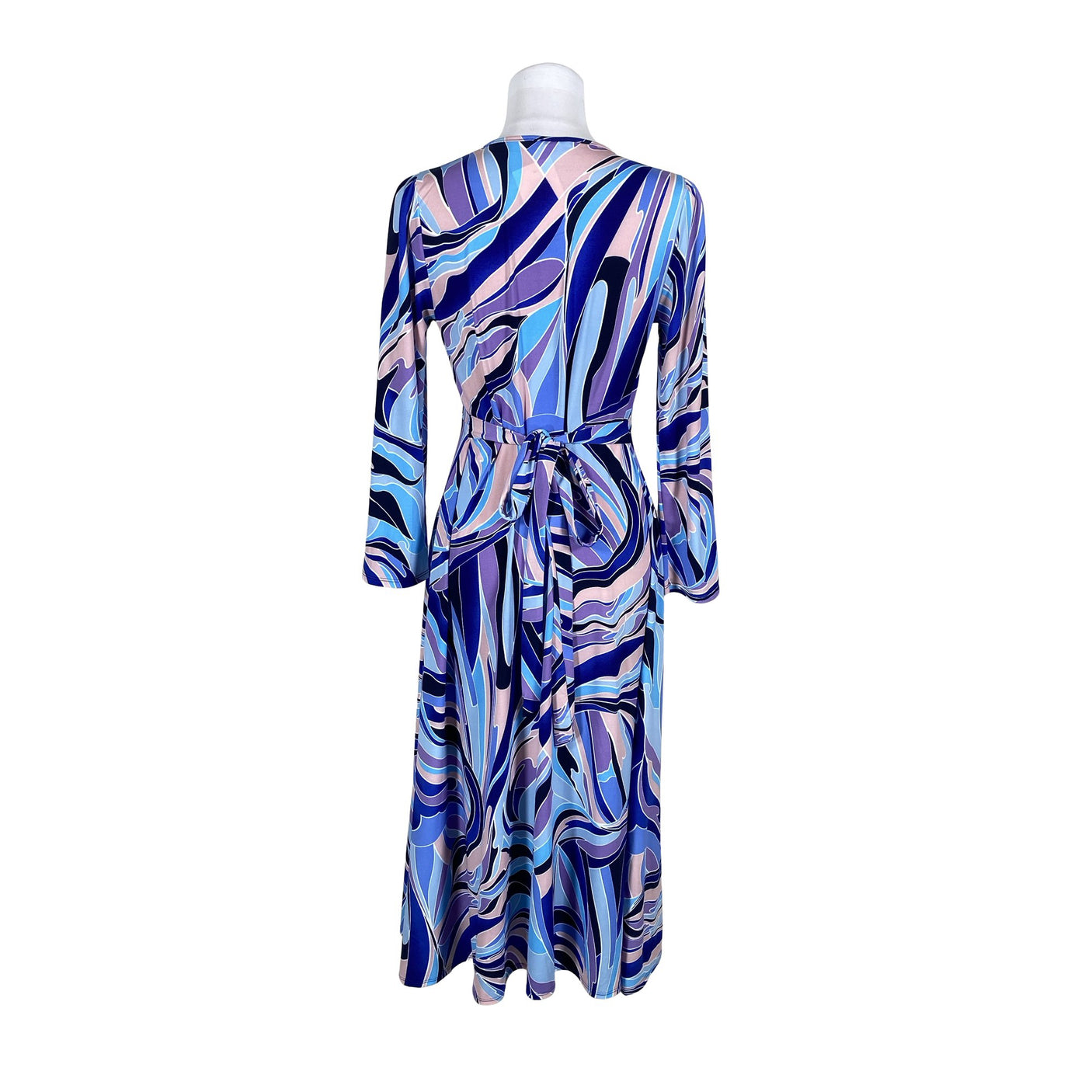 Unisex Donna Nordica - Trikotaažist kleit, suurus 40 - Sinine (2)