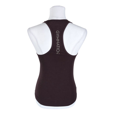 Unisex Gymnation - Sporditopp, suurus 34 - Veinipunane (2)