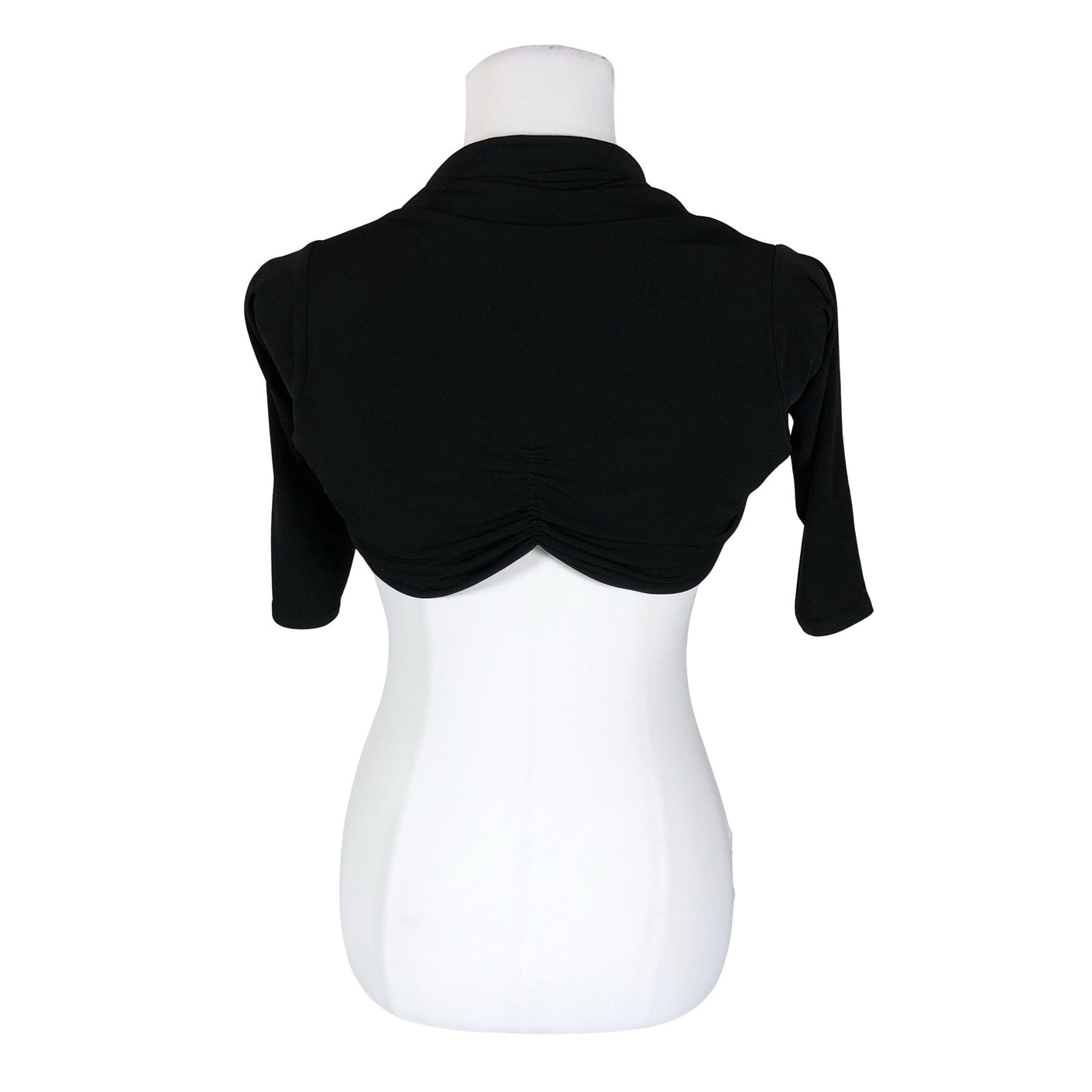 Unisex Allison - Trikotaažist boolero, suurus 36 - Must (2)