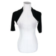 Unisex Allison - Trikotaažist boolero, suurus 36 - Must ()