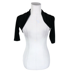 Unisex Allison - Trikotaažist boolero, suurus 36 - Must (1)