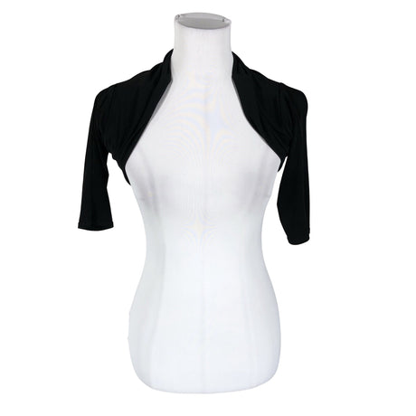 Unisex Allison - Trikotaažist boolero, suurus 36 - Must ()