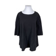 Unisex Ehta - Trikotaažist tuunika, suurus 46 - Must ()