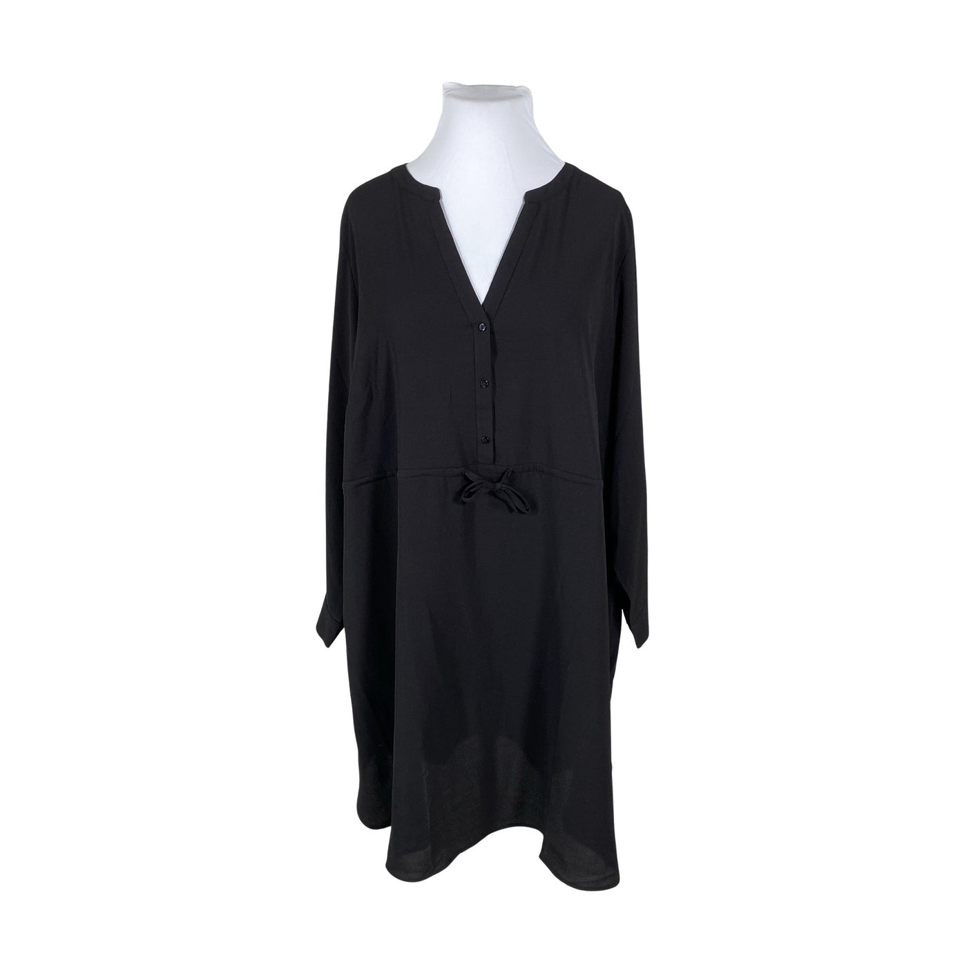Unisex Zizzi - Mitteveniv tuunika, suurus 54 - Must (1)