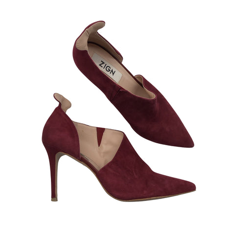 Unisex Zign - Kontsakingad, suurus 37 - Veinipunane ()