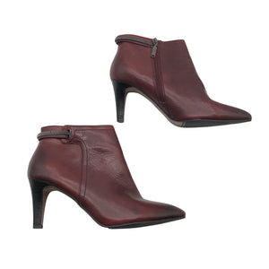 Unisex s.Oliver - Poolsaapad, suurus 42 - Veinipunane (1)