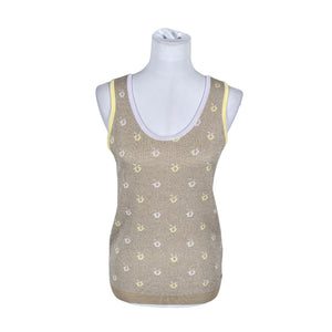 Unisex Nümph - Trikotaažist topp, suurus 34 - Beige (1)