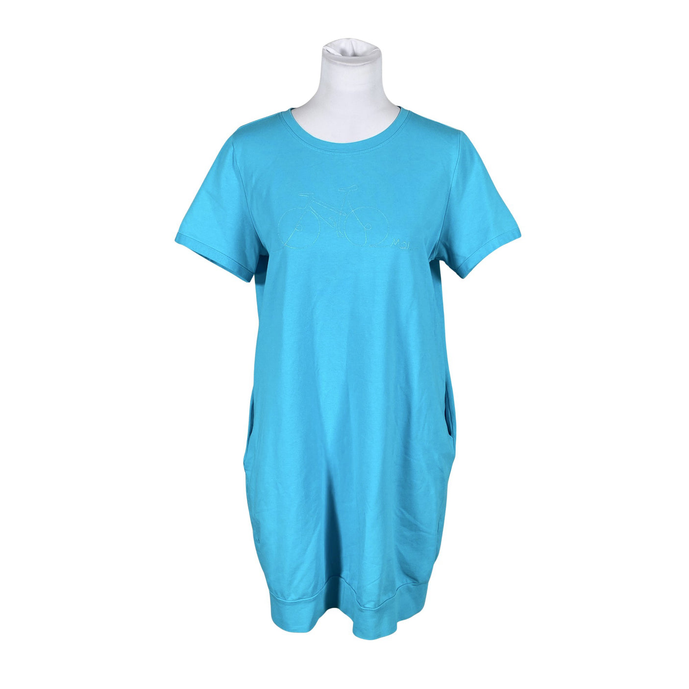 Unisex Moi Stuudio - Dressikangast kleit, suurus 40 - Türkiis (1)