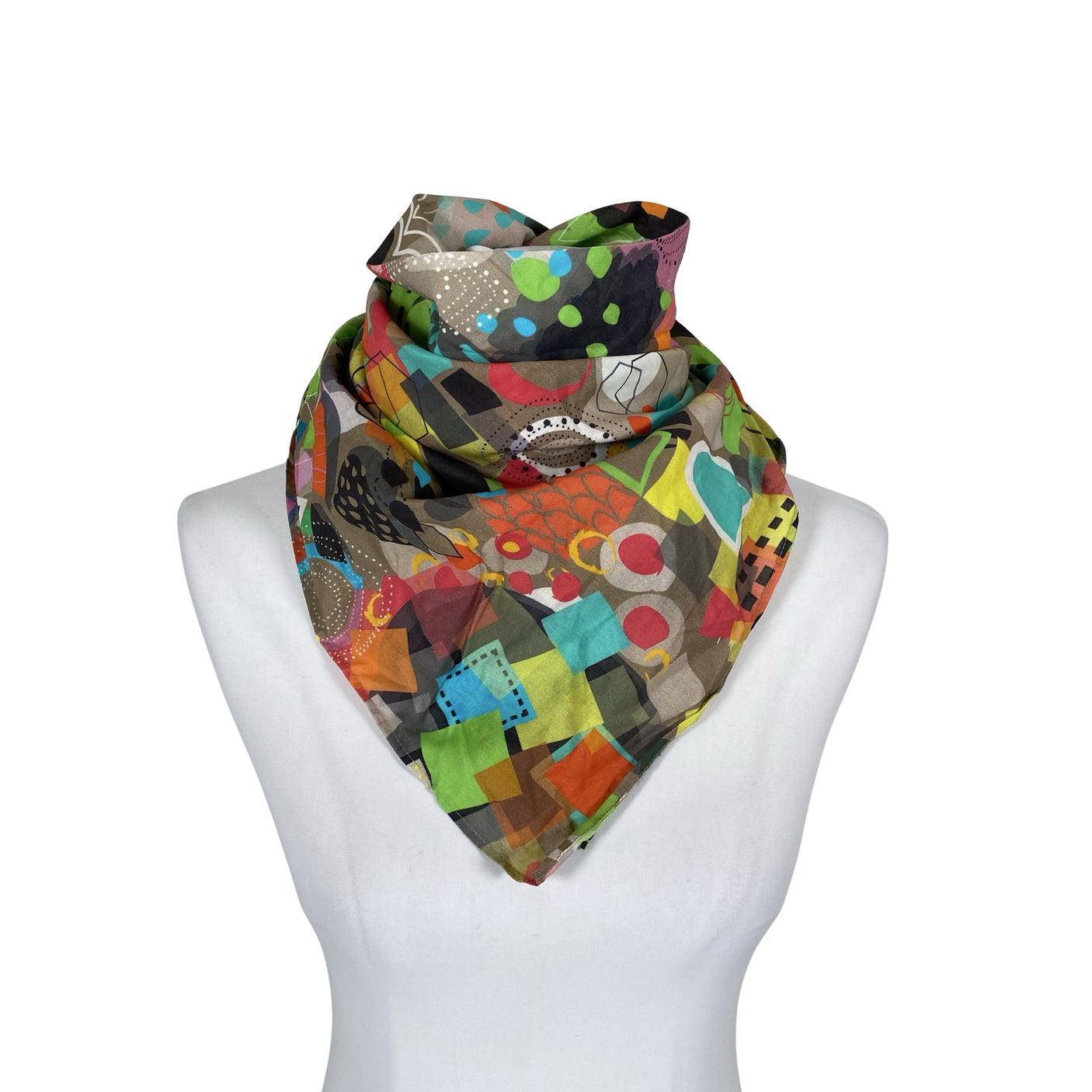 Unisex Onnela Design - Õhuke sall, suurus Midi - Pruun (1)