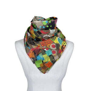 Unisex Onnela Design - Õhuke sall, suurus Midi - Pruun (1)