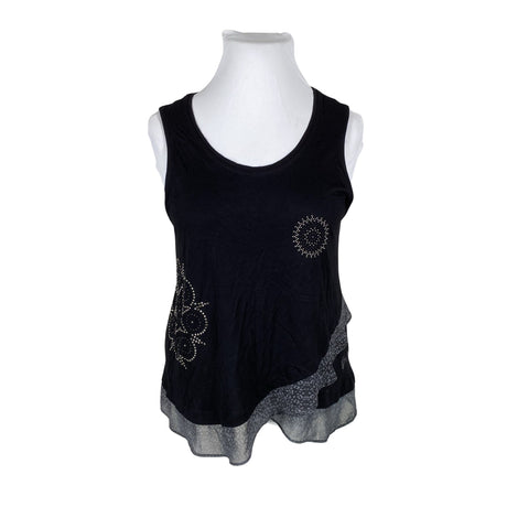 Unisex Desigual - Trikotaažist tuunika, suurus 42 - Must ()