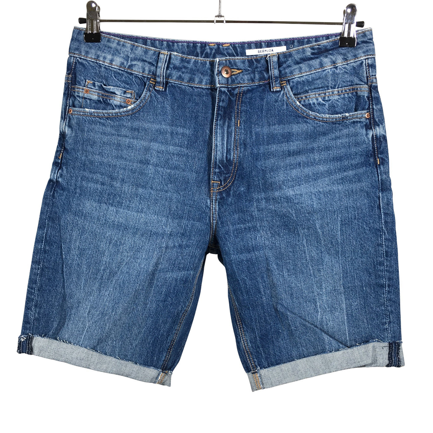 Unisex Esprit - Teksast lühikesed püksid, suurus W30 - Sinine (1)
