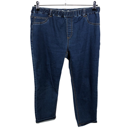 Unisex O.I.S - Teksast poolpikad püksid, suurus 44 - Sinine ()