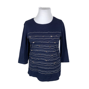 Unisex Noom - Trikotaažist pluus, suurus 44 - Sinine (1)