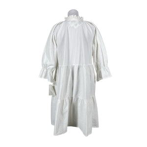 Unisex Gauhar - Mitteveniv kleit, suurus 38 - Valge (3)