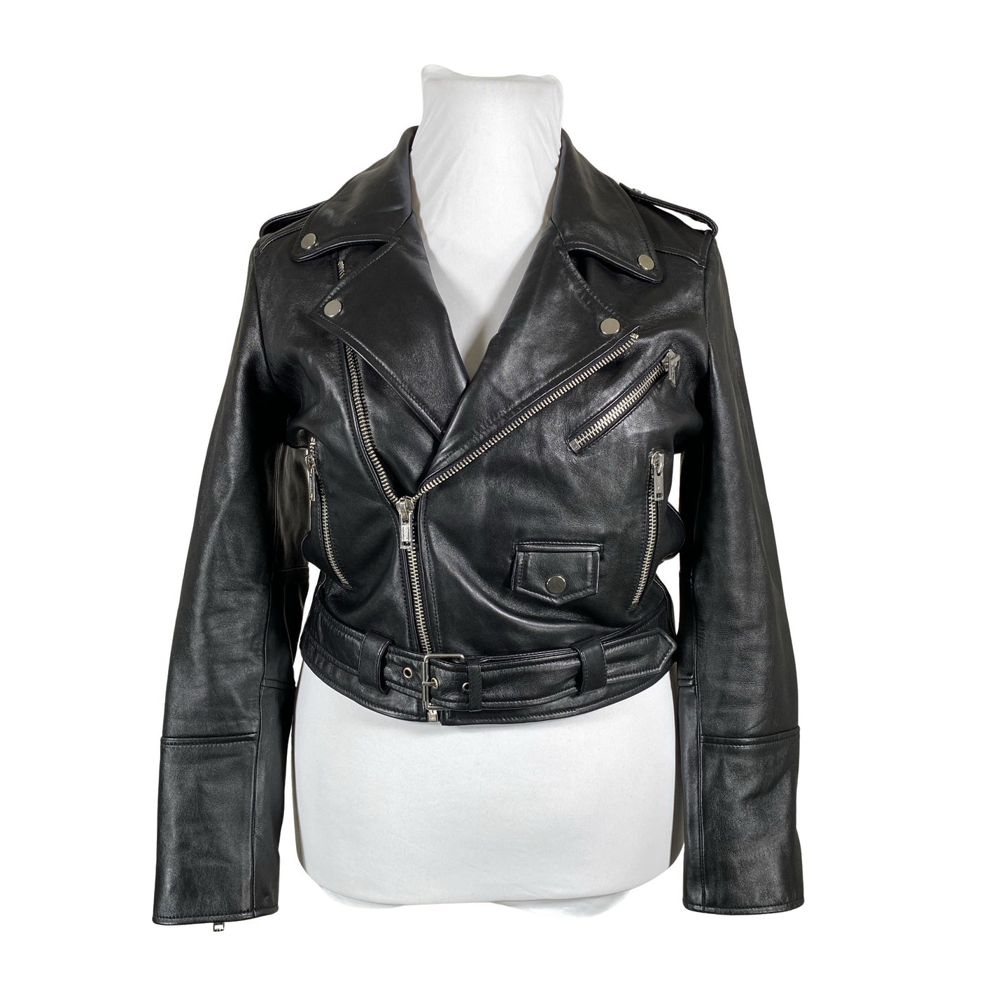 Unisex Deadwood - Nahktagi, suurus 42 - Must (1)