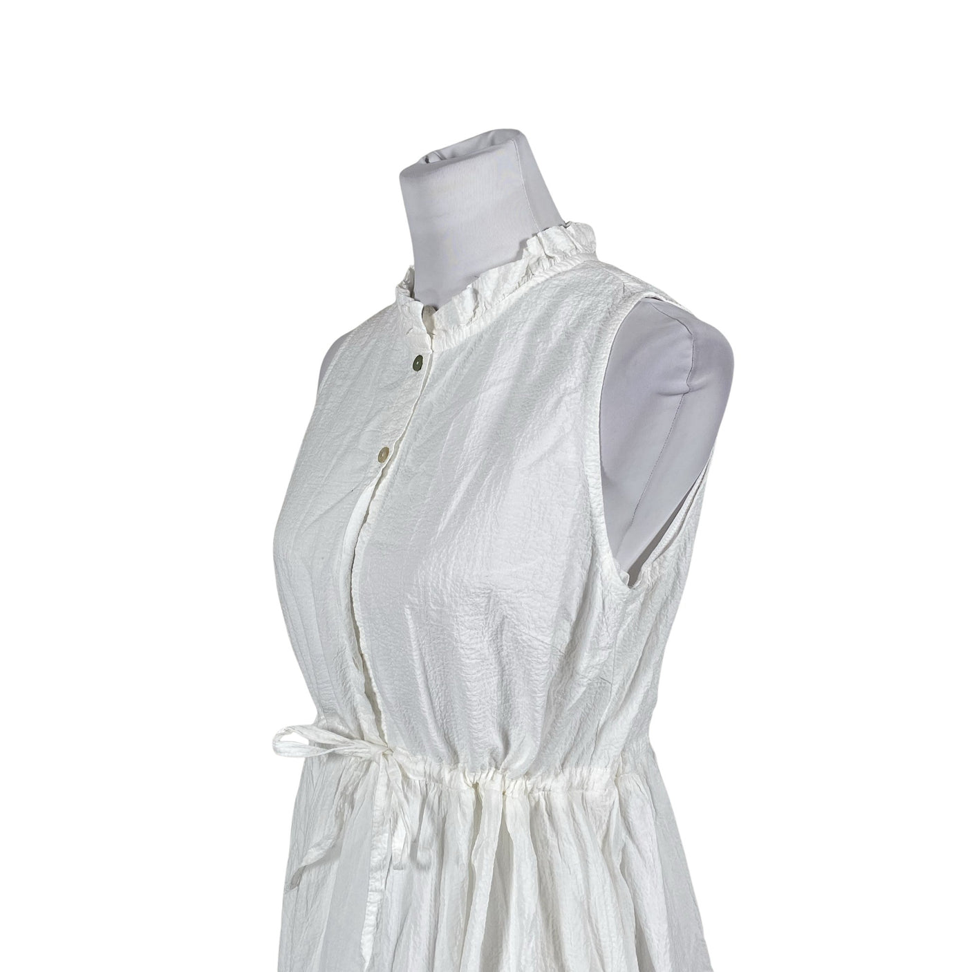 Unisex Gauhar - Mitteveniv kleit, suurus 38 - Valge (2)