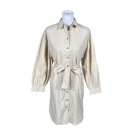 Unisex Selected - Mitteveniv kleit, suurus 34 - Beige ()