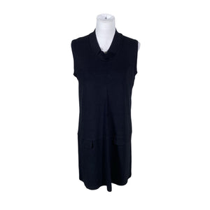 Unisex Nanso - Trikotaažist kleit, suurus 38 - Must (1)