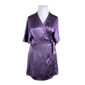 Unisex Stockmann Silk - Hommikumantel, suurus 42 - Lilla (1)