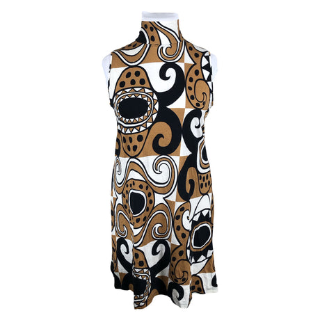 Unisex Nanso - Trikotaažist kleit, suurus 42 - Pruun ()