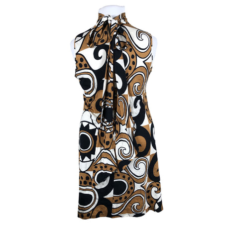 Unisex Nanso - Trikotaažist kleit, suurus 42 - Pruun (2)