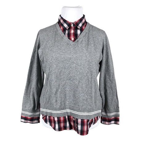 Unisex Tommy Hilfiger - Kampsun, suurus 42 - Hall ()
