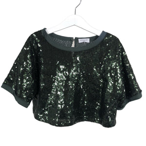 Unisex Monnalisa - Pidulik pluus, suurus 122 - 128 - Roheline (1)