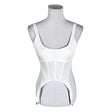 Unisex Dion Lee - Trikotaažist topp, suurus 36 - Valge ()