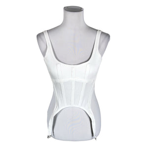 Unisex Dion Lee - Trikotaažist topp, suurus 36 - Valge (1)