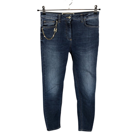 Unisex Elisabetta Franchi - Teksad, suurus W27 - Sinine ()