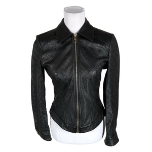 Unisex Versace Collection - Nahktagi, suurus 36 - Must (1)