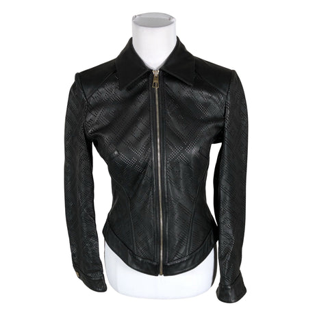 Unisex Versace Collection - Nahktagi, suurus 36 - Must ()