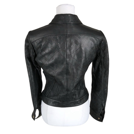 Unisex Versace Collection - Nahktagi, suurus 36 - Must (2)