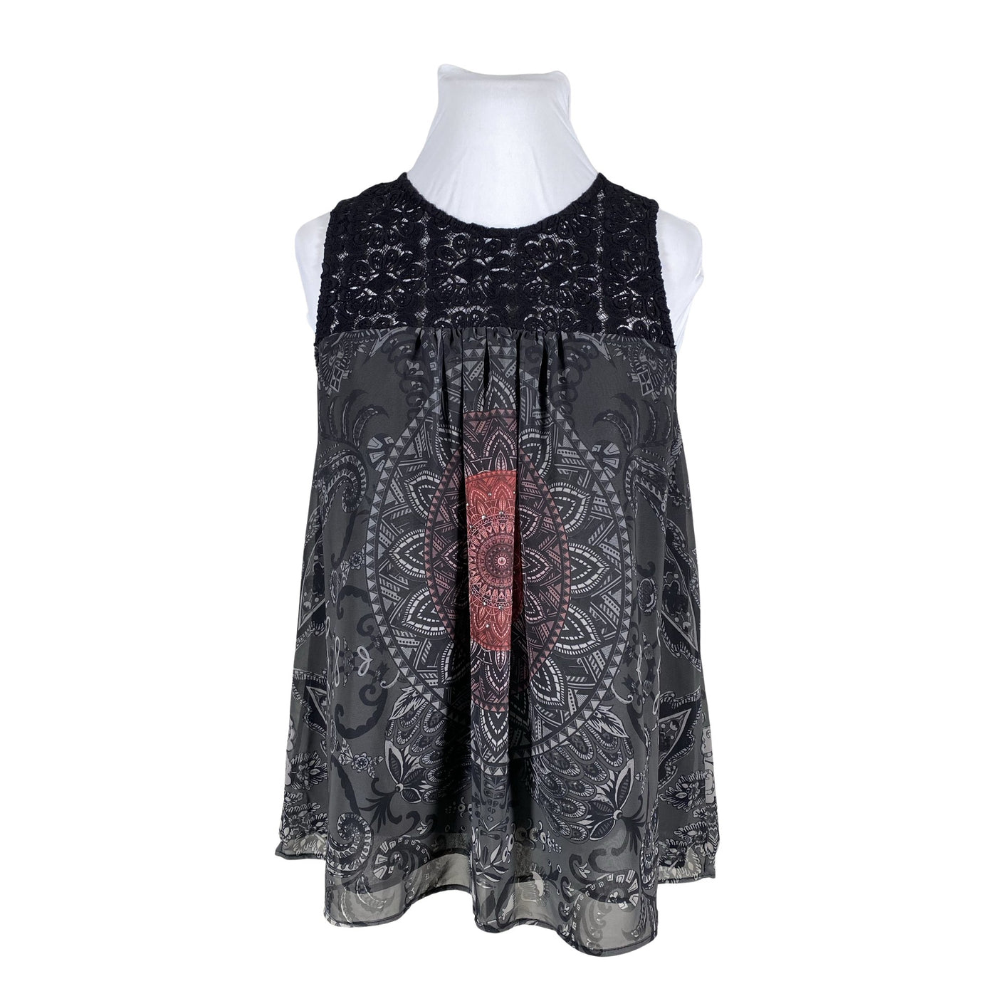 Unisex Desigual - Topp, suurus 44 - Must (1)