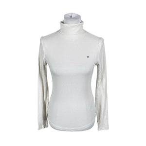 Unisex Tommy Hilfiger - Trikotaažist pluus, suurus 36 - Valge (1)